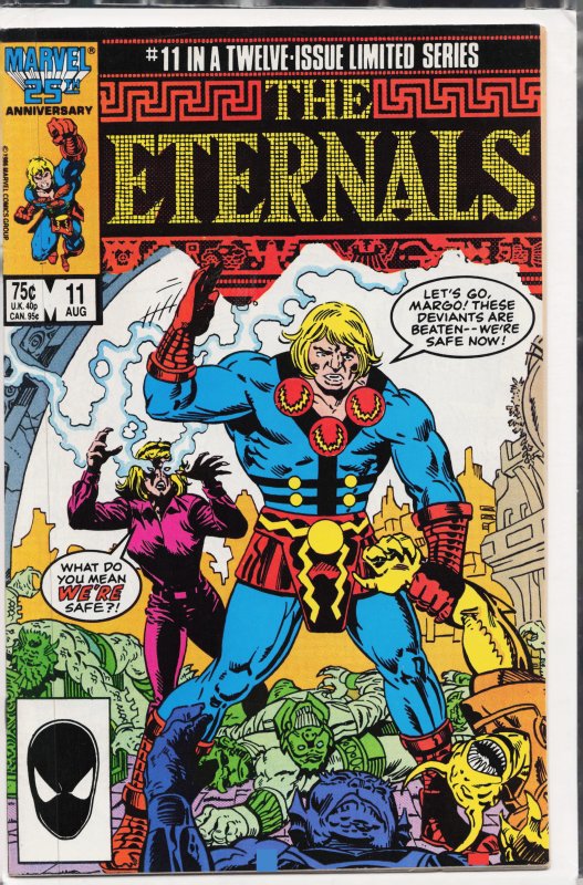 Eternals #11 Direct Edition (1986) The Eternals