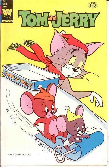 TOM & JERRY 341 VF- COMICS BOOK