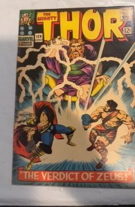 Thor #129 (1966)the power of Zeus Moderste foxxing