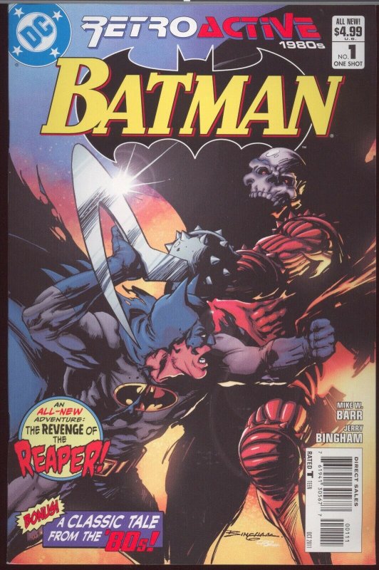 DC Retroactive: Batman - The '80s #1 (2011)