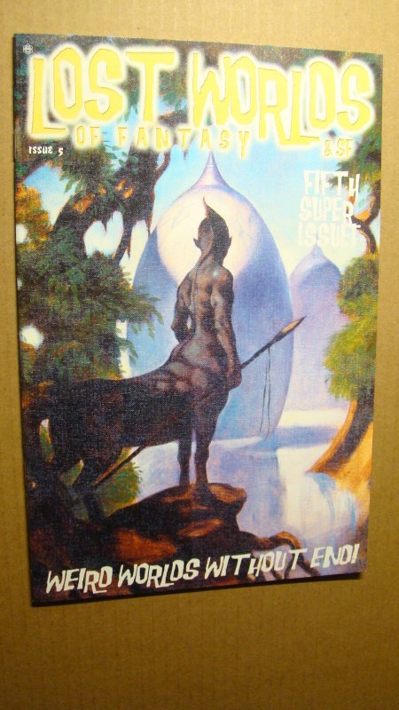 HOFFMAN ART - LOST WORLDS 5 COA VARIANT *NM+ 9.6* FRAZETTA FANTASY SCI-FI