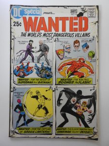 DC Special #8 (1970) Square Bound Giant Size Book! Villains Unite! Fine+ Cond!