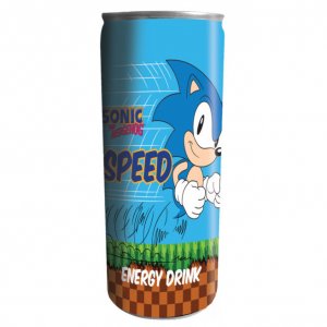 SONIC THE HEDGEHOG SPEED ENERGY DRINK  12 Pack 12 ounce cans