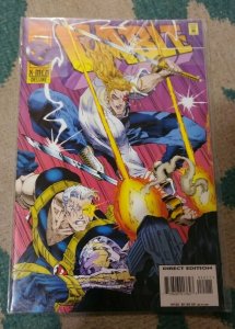 CABLE # 22 1995 MARVEL SHATTERSTAR DOMINO X-FORCE
