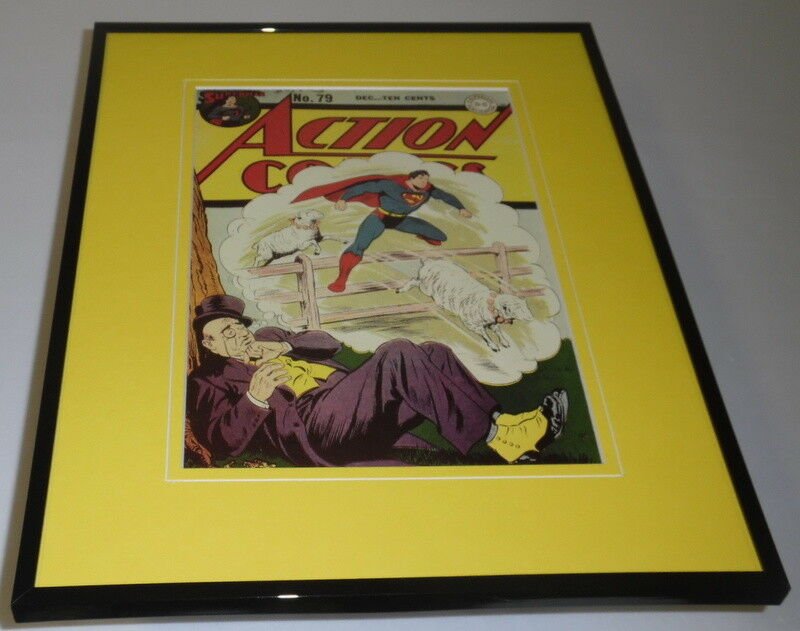 Action Comics #79 Framed 11x14 Repro Cover Display Superman 