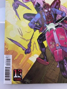 Miles Morales Spider-Man #30 10th Anniversary Variant Cover Excellent Copy