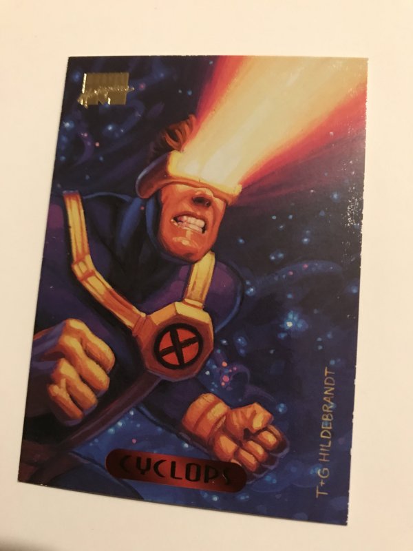 CYCLOPS #25 card : 1994 Marvel Masterpieces, NM; Hilderbrandt art