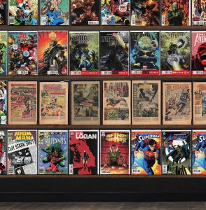 Huge Lot 150+ Comics with Captain America, Wolverine, Aquaman, Iron Man & More!