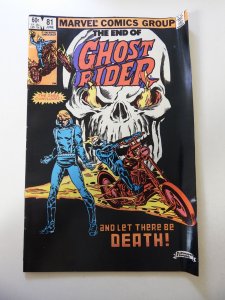 Ghost Rider #81 (1983) VG Condition