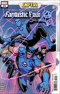 Fantastic Four #21 Nick Bradshaw Cover A [KEY] Return of the FF Vol6 (2020)
