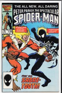 The Spectacular Spider-Man #116 (1986) Spider-Man [Key Issue]