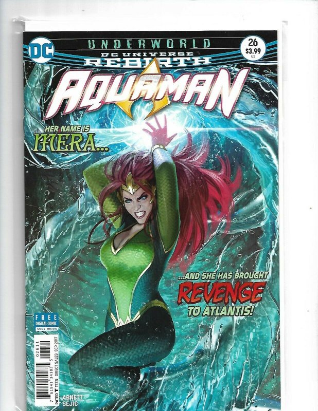 Aquaman #26 Vol 8 Sejic Variant DC Universe Rebirth Comics 2017 mix1