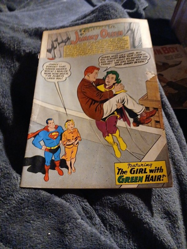 Superman’s Pal Jimmy Olsen 51 Silver Age DC Comics 1961 Brave And The Bold 34 Ad