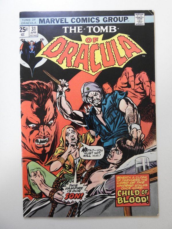 Tomb of Dracula #31 (1975) VG+ Condition! MVS intact!