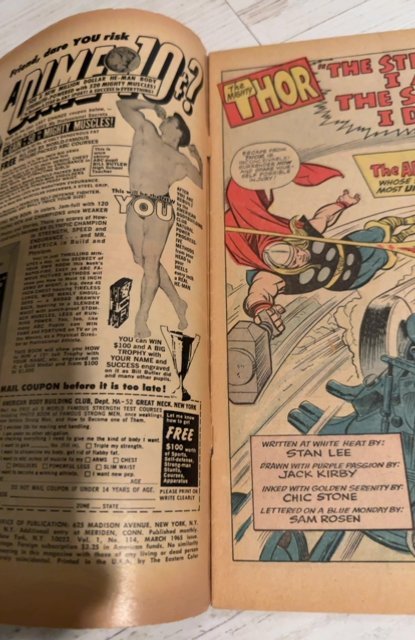 Journey into Mystery #114 (1965)first absorbing man