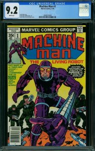 Machine Man #1 (1978) CGC 9.2 NM-