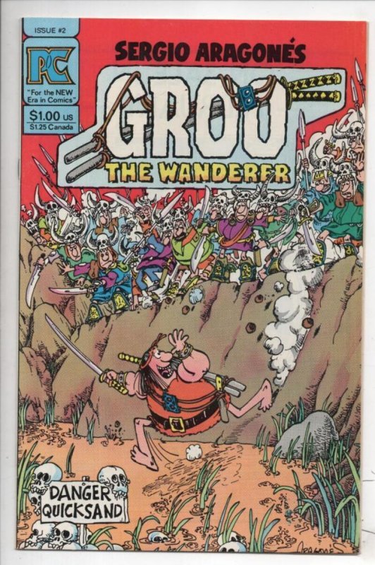 GROO the WANDERER #2, NM-, Pacific, Sergio Aragones, 1982 1983, more in store