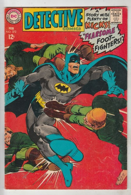 Detective Comics #372 (Feb-68) FN/VF Mid-High-Grade Batman