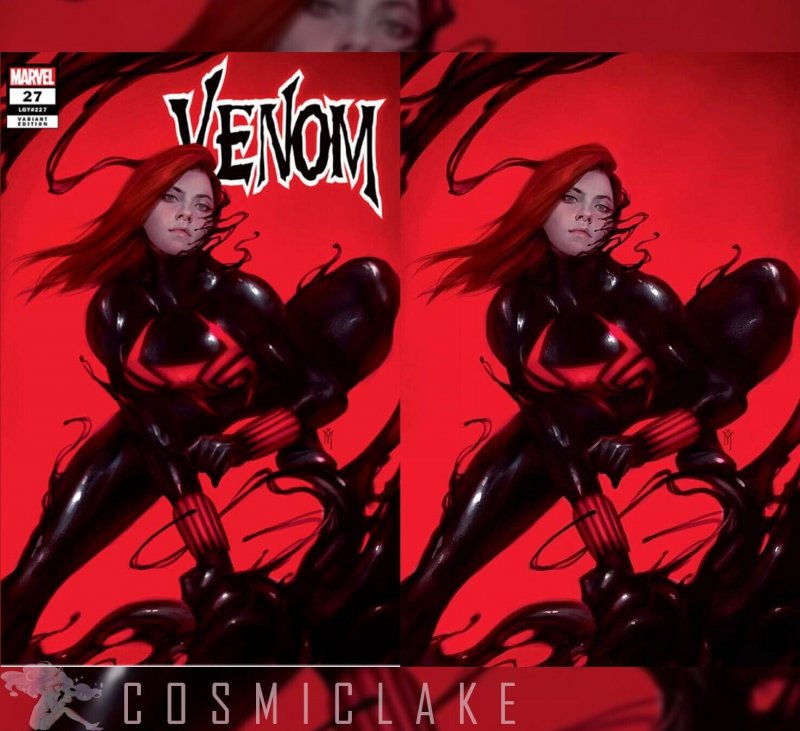 VENOM #27 MERCADO BLACK WIDOW VIRGIN VARIANT SET PREORDER 11/1 ☪