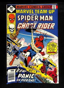 Marvel Team-up #58 Spider-Man Ghost Rider!