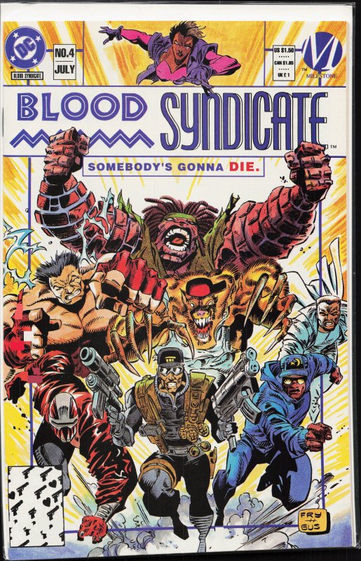 Blood Syndicate #4 (1993) Blood Syndicate