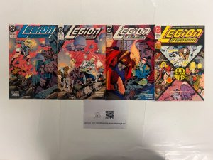 4 Legion Of Super Heroes DC Comic Books # 13 14 15 16 Flash Wonder Woman 31 JS54