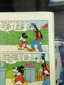 Dell Four Color  286  GD+ Mickey Mouse and the Univited Guest Aug. 1950