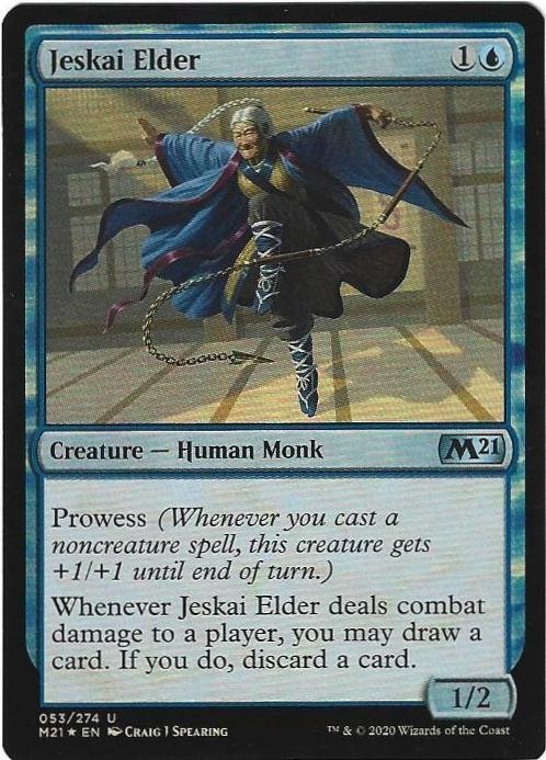 Magic the Gathering: Magic 2021 - Jeskai Elder