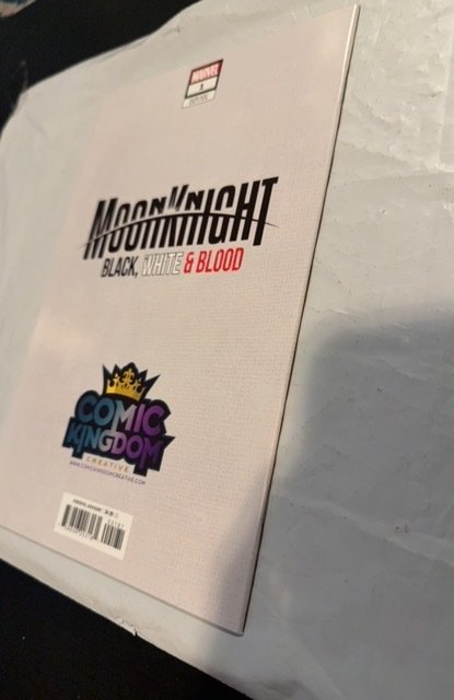 Moon Knight Black White And Blood #1 Comic Kingdom Virgin Variant 2021 Marvel