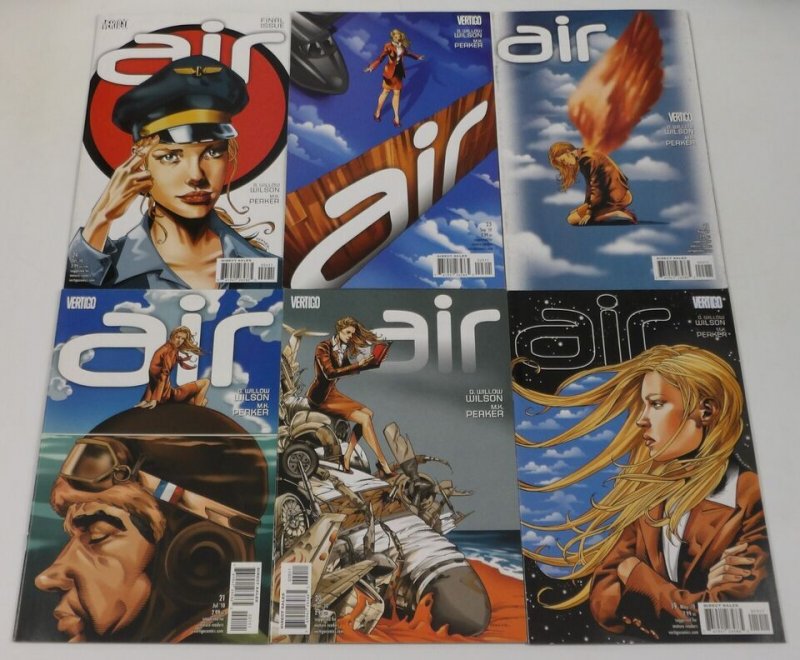 Air #1-24 VF/NM complete series G. Willow Wilson - Vertigo Comics ; DC