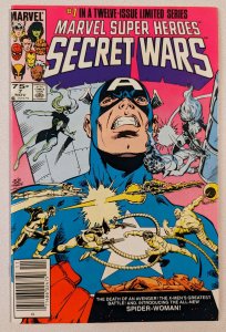 Marvel Super Heroes Secret Wars #7 VF- 7.5 1st Full App. Of Julia Carpenter