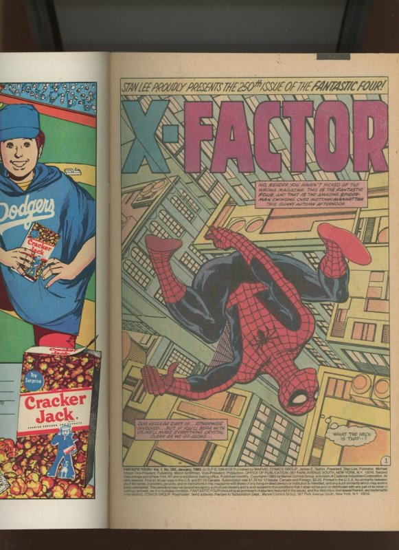 (1983) Fantastic Four #250: BRONZE AGE! DIRECT! COMBINED SHIPPING! (9.2)