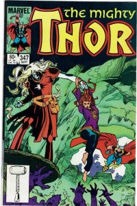 Thor #347 (1966 v1) Walt Simonson 1st Algrim VF-