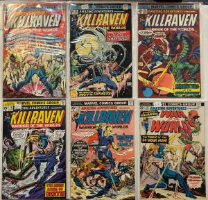 *Amazing Adventures (1970) 18fn, 19-39 22 great Killraven books All vg/fn +