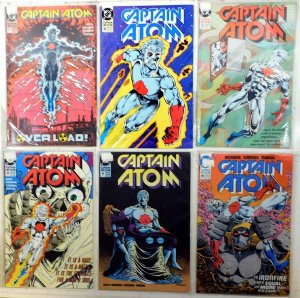 Captain Atom Lot of 6 #37, 40, 41, 43, 44, 45 (1990) DC Comics 1st Print