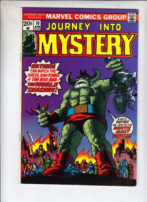 Journey into Mystery #10 (Apr-74) VF High-Grade  