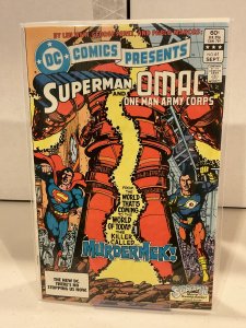 DC Comics Presents #61 1983 Superman! OMAC! Perez Art!! 9.0 (our highest grade)