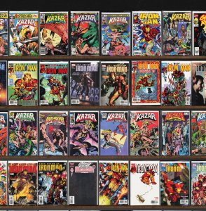 Huge Lot 140+ Comics with Iron Man, Ka Zar The Savage, Elementals & More!