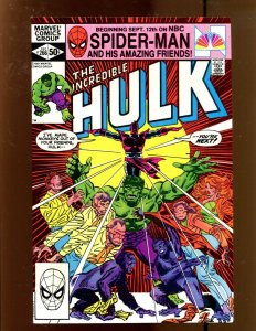 Incredible Hulk #266 - Al Milgrom Cover Art! (8.0) 1981