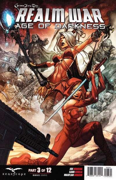 Grimm Fairy Tales presents Realm War Age of Darkness #3, NM (Stock photo)