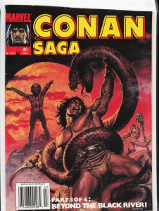 Conan Saga #40 (1990) Conan