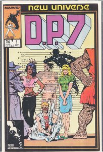 D.P.7 #1 (1986) D.P. 7 [Key Issue]