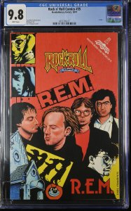 Rock N Roll Comics #35 CGC 9.8 1991- R.E.M.-COMIC BOOK 4393769017