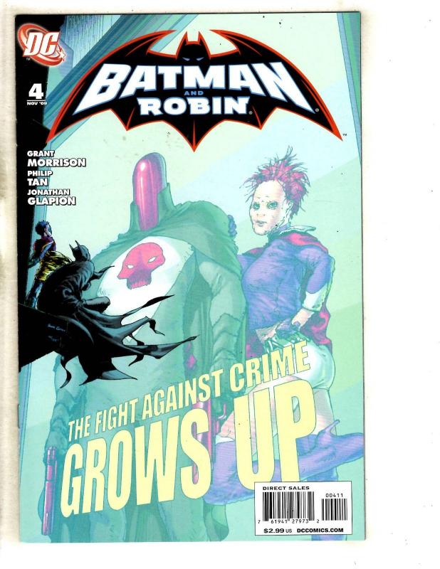 Lot Of 9 Batman & Robin DC Comic Books # 1 2 3 4 5 6 7 8 9 Joker Gotham Ivy CJ2