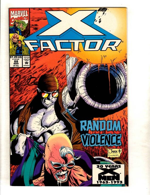 Lot Of 12 X-Factor Marvel Comic Books # 85 86 87 88 89 90 91 92 93 94 95 96 MF11