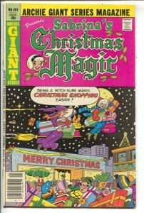 Archie Giant Series #491 1979-Sabrina's Magic-Santa Claus-VF
