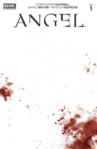 Angel #1 2022 Bloody Blank Cover C Boom! Studios BL01