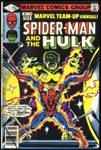 Marvel Team-up Annual #2 VF- 7.5 Spider-Man Hulk!
