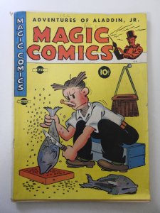 Magic Comics #46 (1943) GD Condition stamp fc, staples missing