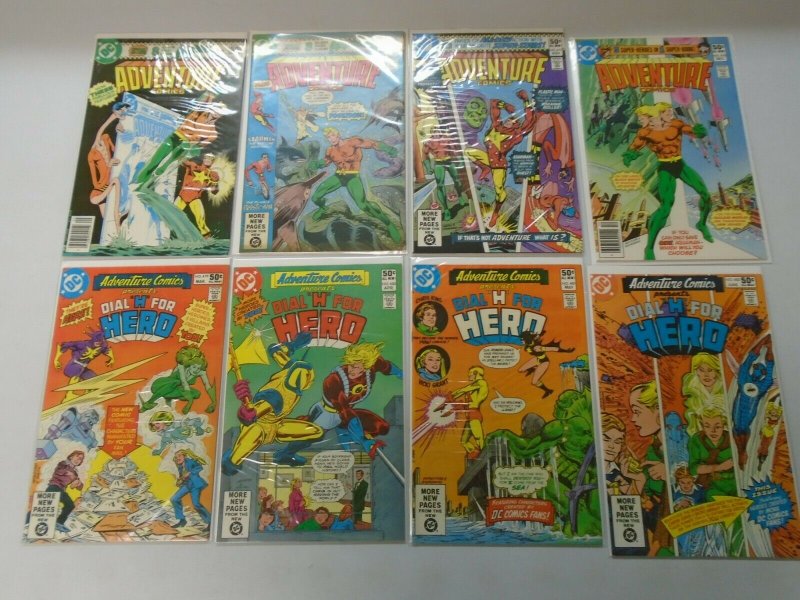 Adventure Comics lot 16 different issues 8.0 VF (1980-82)